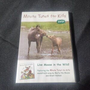 Moose Tunes for Kids Live Moose in Wild 12 Fun Songs 35 Minutes DVD